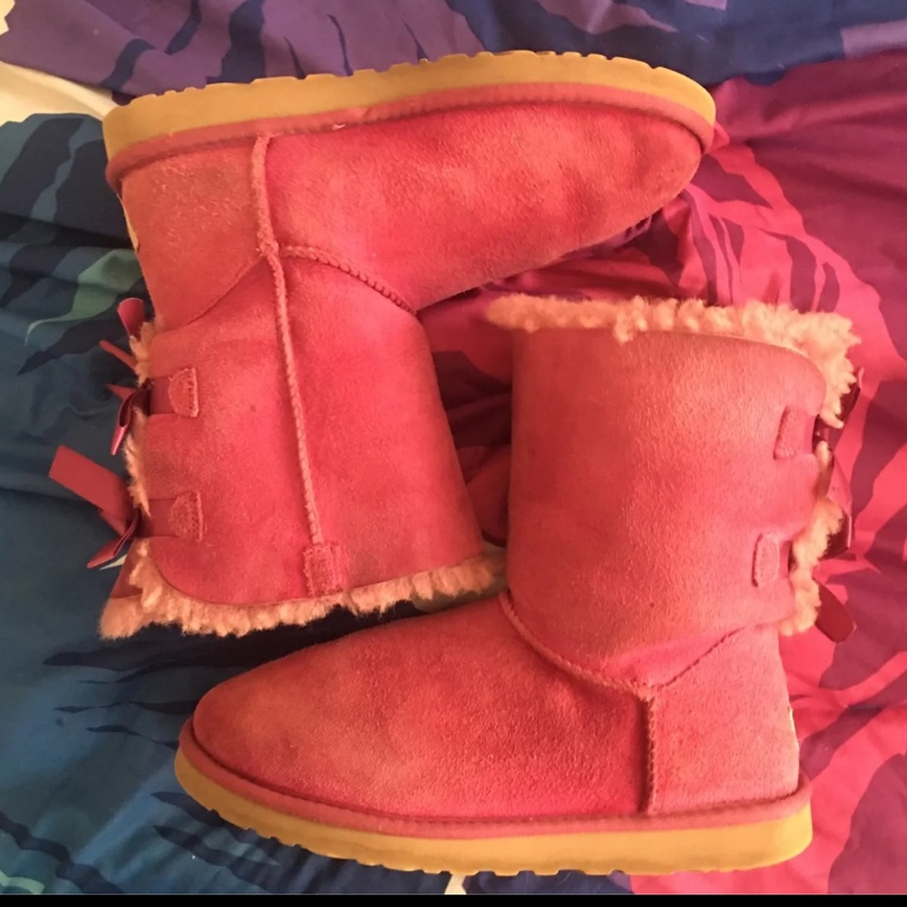 Pinkish purple uggs